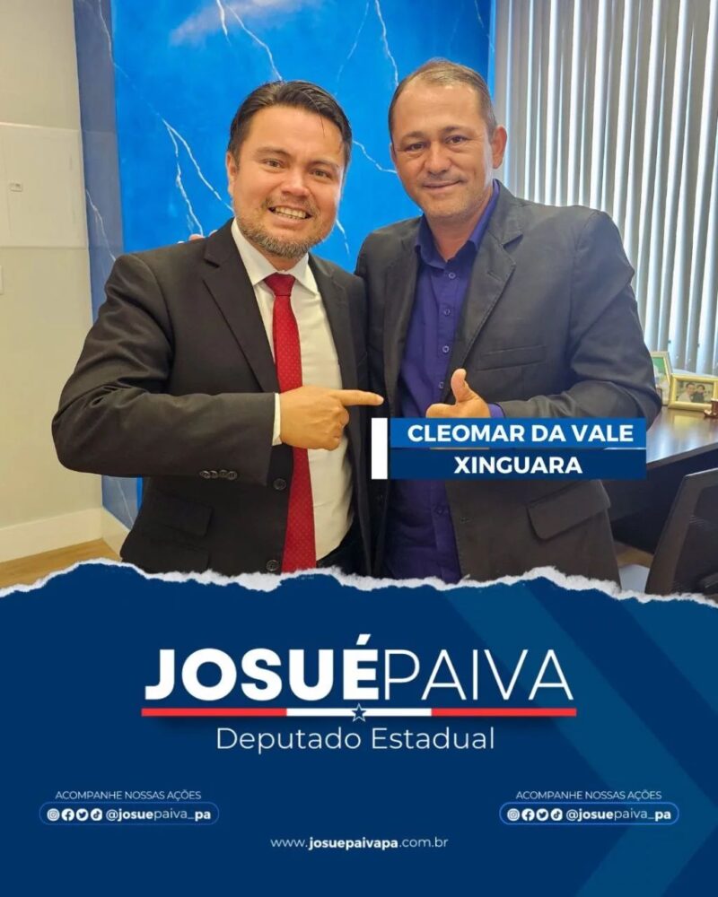 Deputado Josué Paiva recebe lideranças políticas em seu gabinete