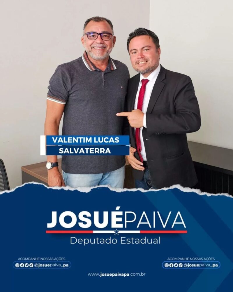 Deputado Josué Paiva recebe lideranças políticas em seu gabinete