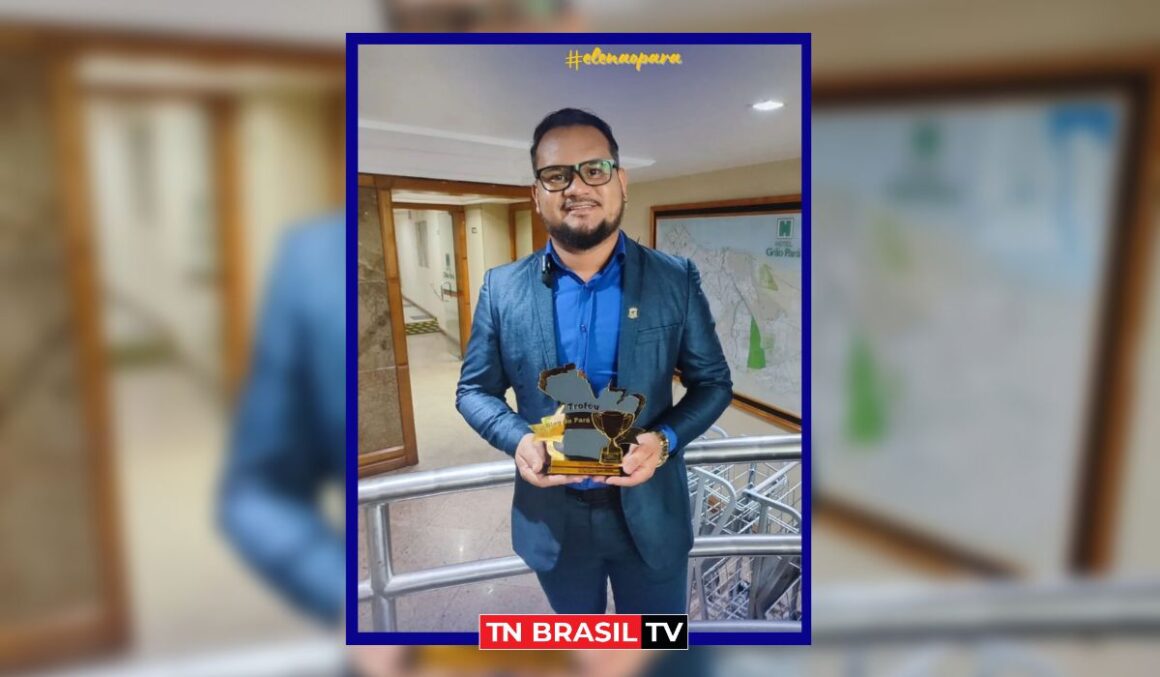Vereador Wagner Pereira recebe premiação "Destaque do Mês - Agosto 2023"