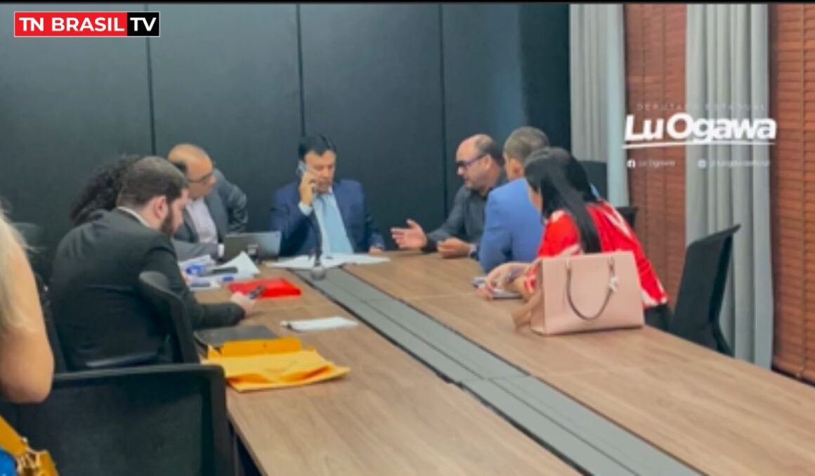 Deputado Lu Ogawa recebe prefeito de Augusto Corrêa para tratar demandas do município