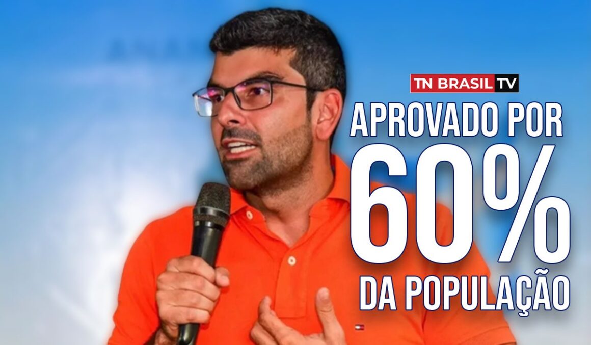 Enquete eleitoral aponta 60% de aprovação do prefeito Dr. Daniel Santos, do MDB, em Ananindeua