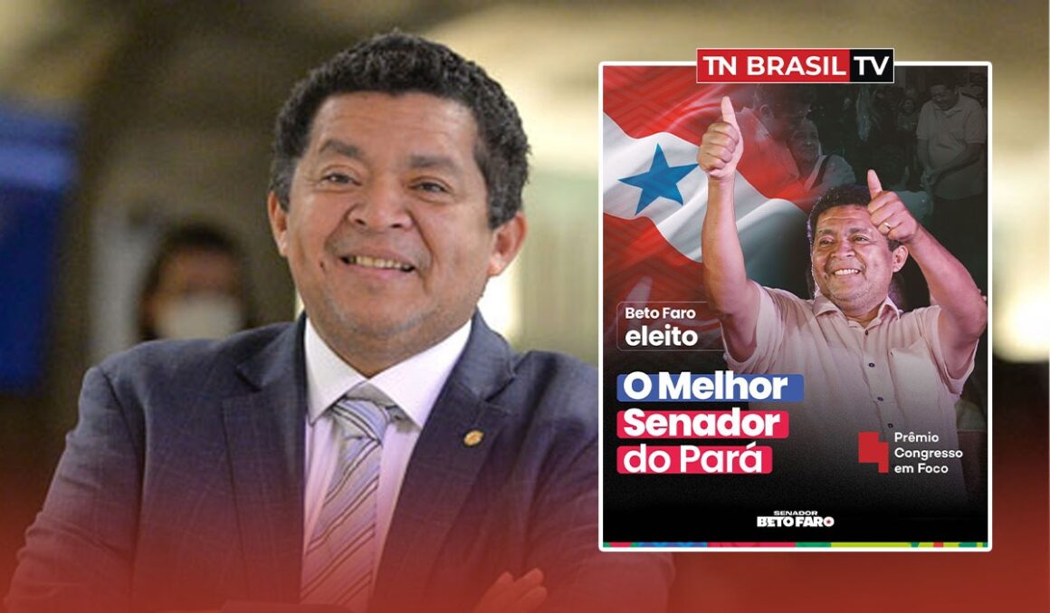 Beto Faro é eleito o melhor senador do Pará pelo Congresso em Foco