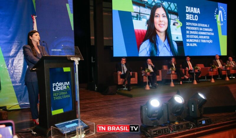 No "Fórum Libera" sobre os impactos da Reforma Tributária a Deputada Diana Belo enfatiza o trabalho dos parlamentares paraenses