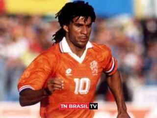 Ruud Gullit o craque do futebol holandês e que brilhou no Milan; lembra dele?