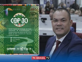 Instalação da Frente Parlamentar de Acompanhamento e Fortalecimento das Ações da COP-30, do deputado Lu Ogawa, será na próxima quarta-feira (4)