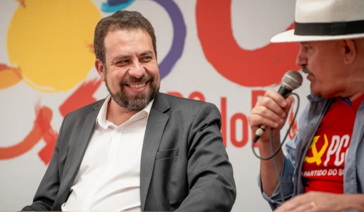 Boulos recebe apoio do PCdoB para pré-candidatura à Prefeitura de São Paulo em 2024