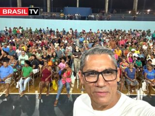 Pastor David e Prefeitura de Goianésia do Pará distribuem mil cestas básicas