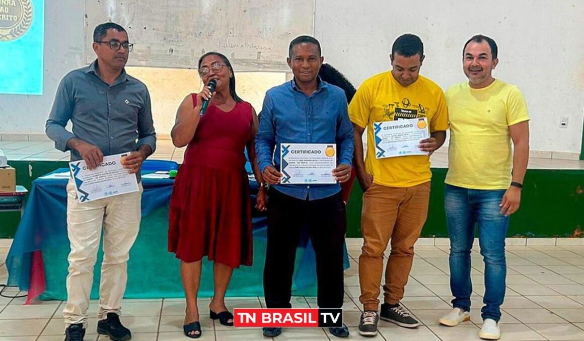 Prefeitura de Goianésia do Pará entrega diplomas de Formação Continuada para profissionais de segurança e porteiros escolares