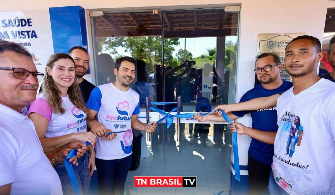 Prefeito Eduardo Pio X inaugura Posto de Saúde na zona rural de São Miguel do Guamá