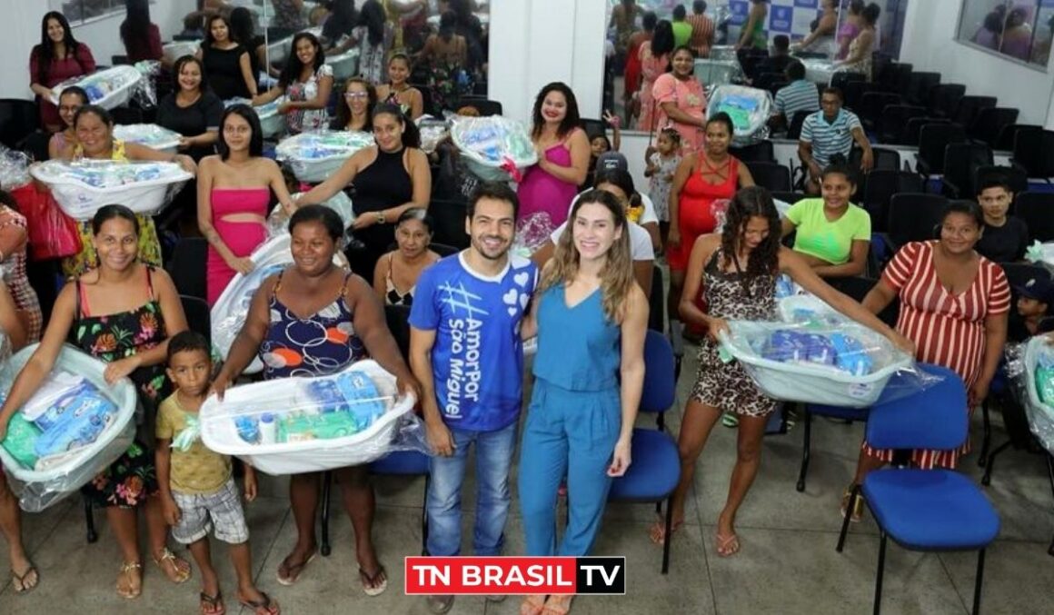 Prefeitura de São Miguel do Guamá promove a entrega de Kits Maternidade para gestantes do município