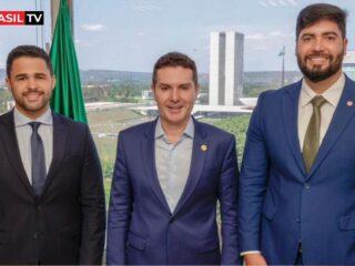 Deputado Adriano Coelho reúne com ministro Jader Filho, em Brasília