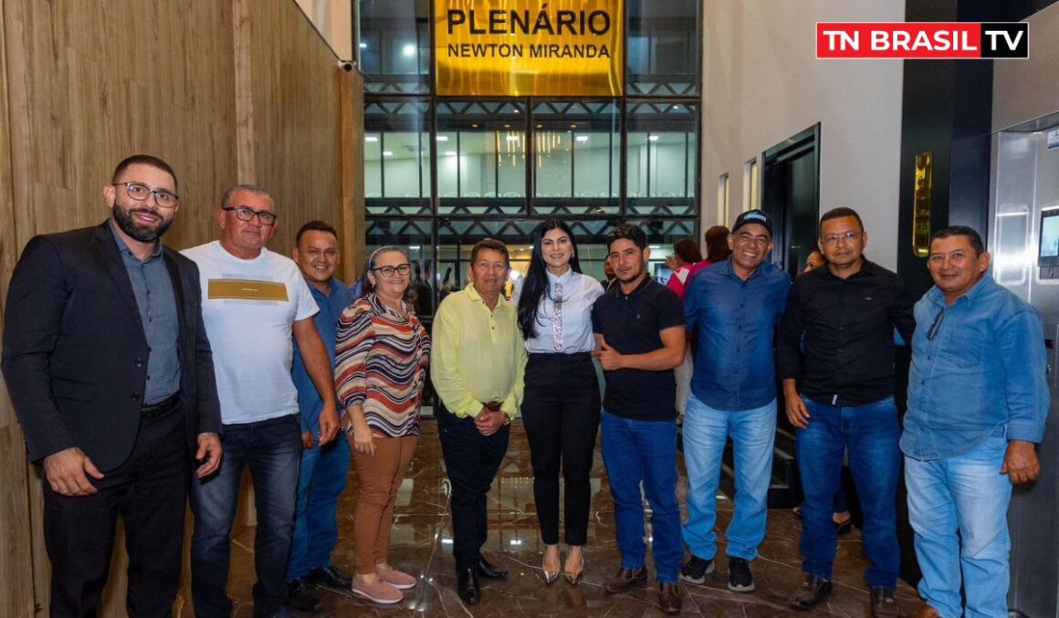 Deputada Diana Belo recebe prefeito Mundô Machado para dialogar sobre as demandas de Cachoeira do Piriá