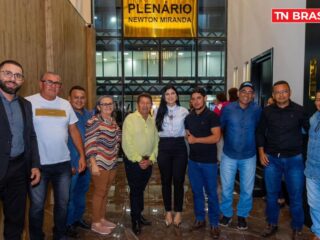 Deputada Diana Belo recebe prefeito Mundô Machado para dialogar sobre as demandas de Cachoeira do Piriá