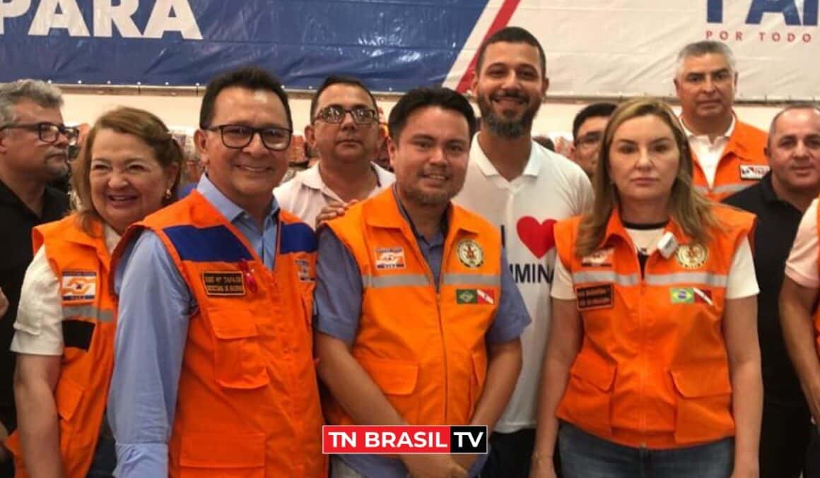 Deputado Josué Paiva acompanha a vice-governadora Hana Ghassan em agenda no Oeste do Pará