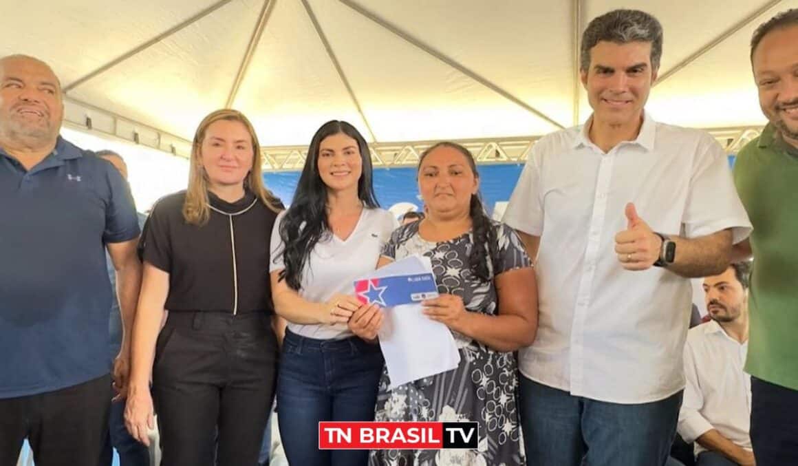 Deputada Diana Belo cumpre agenda política com o governador Helder Barbalho em São Miguel do Guamá