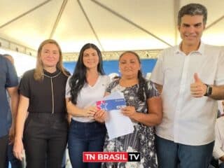 Deputada Diana Belo cumpre agenda política com o governador Helder Barbalho em São Miguel do Guamá