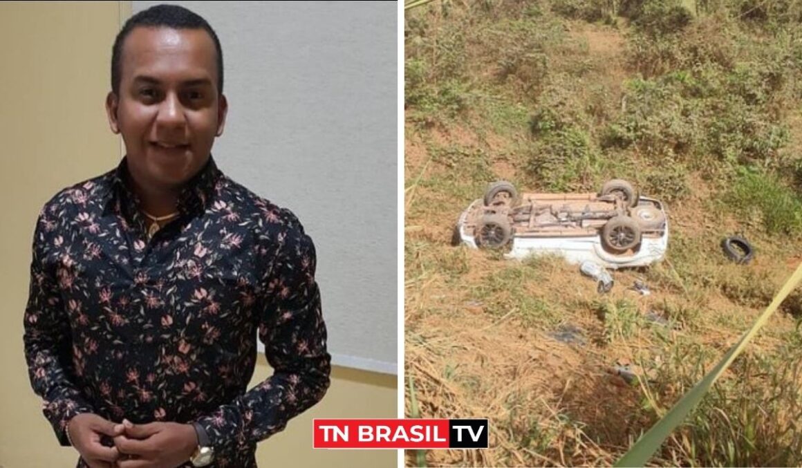 Lúcio Assunção, secretário de Saúde de Oriximiná, sofre acidente de carro na Transamazônica