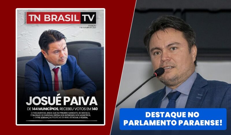 Deputado Josué Paiva recebeu votos em quase todos os municípios do Pará, em 140 dos 144