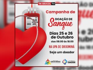 Cidade de Oriximiná promove campanha de doação de sangue