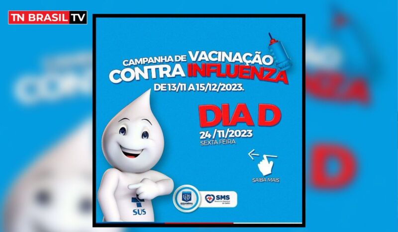 Prefeitura de Goianésia do Pará promove “Dia D” da vacinação contra Influenza