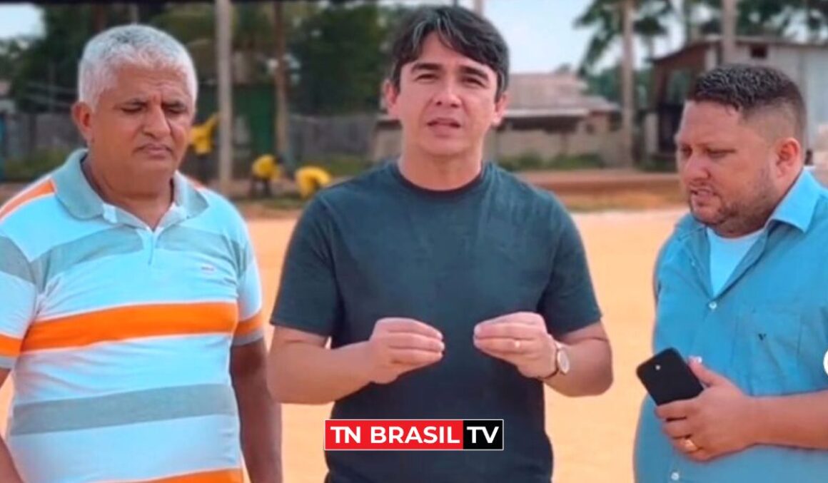 Emenda Parlamentar do deputado Wescley Tomaz garante áreas de esporte e lazer para os distritos de Creporizinho e Creporizão