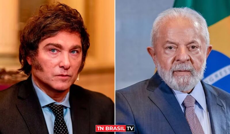 Javier Milei baixou o tom e convida Presidente Lula para posse "Estimado senhor presidente"