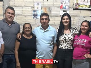 Deputada Diana Belo em festividade no município de Capitão Poço: "Celebrando a fé"