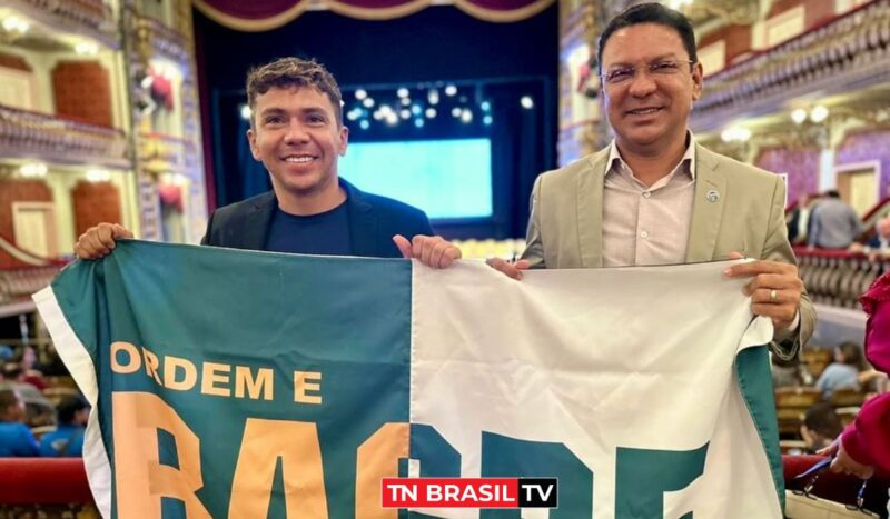 Prefeito de Bagre, Clebinho Rodrigues, presença no lançamento do Novo Pac