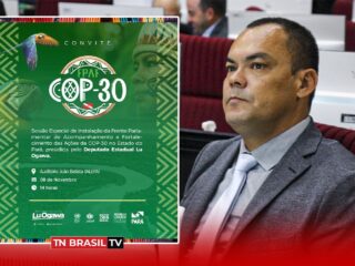 Deputado Lu Ogawa faz convite para Sessão Especial de Instalação da Frente Parlamentar da COP-30