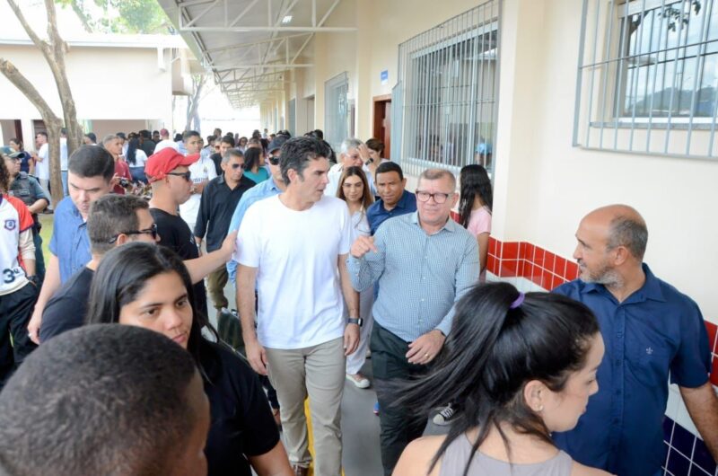 Professor Belmiro cumpre agenda com o governador Helder Barbalho em Canaã dos Carajás