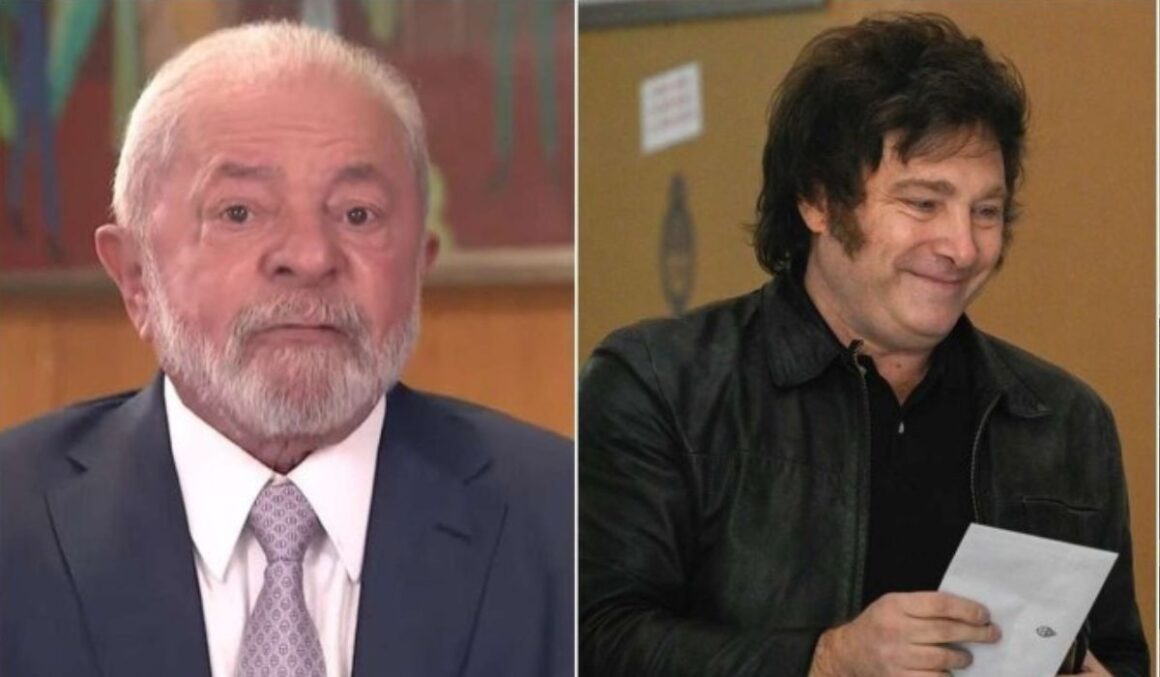 Lula não irá à posse de Milei na Argentina, mas vai enviar chanceler