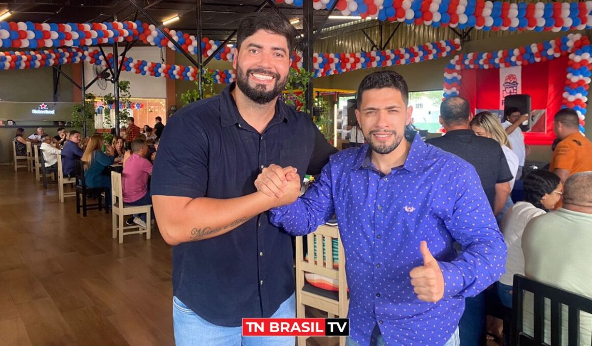Michael Kaique esteve reunido com diversas lideranças na confraternização do PDT/Pará
