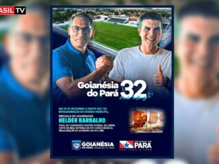 32 anos: Aniversário de Goianésia do Pará será celebrado com reinauguração do Estádio Municipal