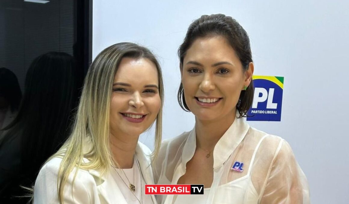 Michelle Bolsonaro empossa Orlene Cavalcante como presidente do PL Mulher em Itaituba