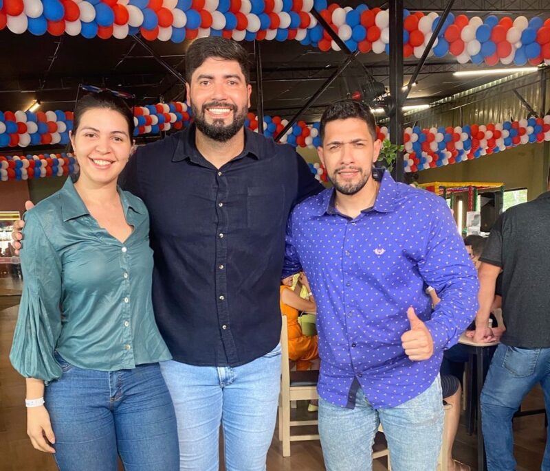 Michael Kaique esteve reunido com diversas lideranças na confraternização do PDT/Pará