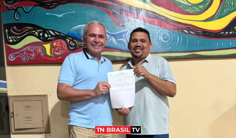 Santarém | Blogueiro Edinei Ferreira, pré-candidato a vereador se filia ao União Brasil após convite do prefeito Nélio Aguiar