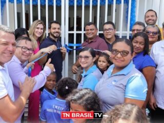 São Miguel do Guamá: Mais uma escola climatizada e acessível é inaugurada por Eduardo Pio X