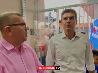 Professor Belmiro acompanha governador Helder Barbalho em entrega de escola totalmente reconstruída