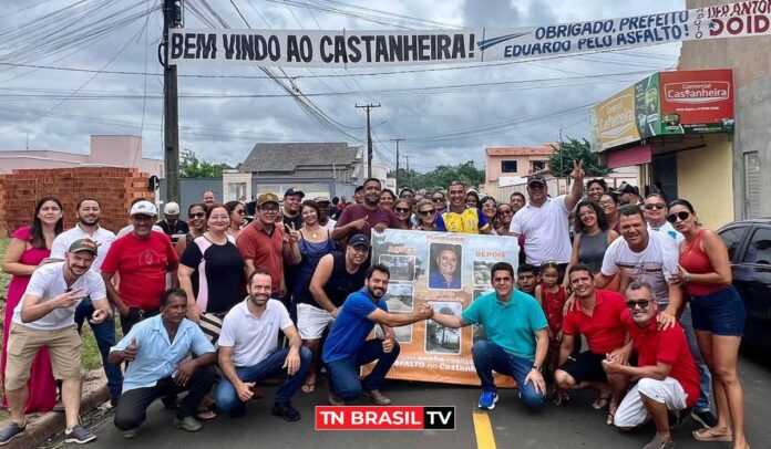 Moradores do Bairro Castanheira festejam mudanças positivas com a gestão do Prefeito Eduardo Pio X