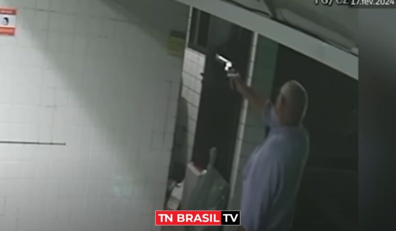 IMAGENS FORTES: Major agride a esposa, mata porteiro e tira a própria vida