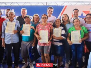 Lu Ogawa em agenda com o governador Helder Barbalho: "Dedicação e sensibilidade em prol do nosso povo"