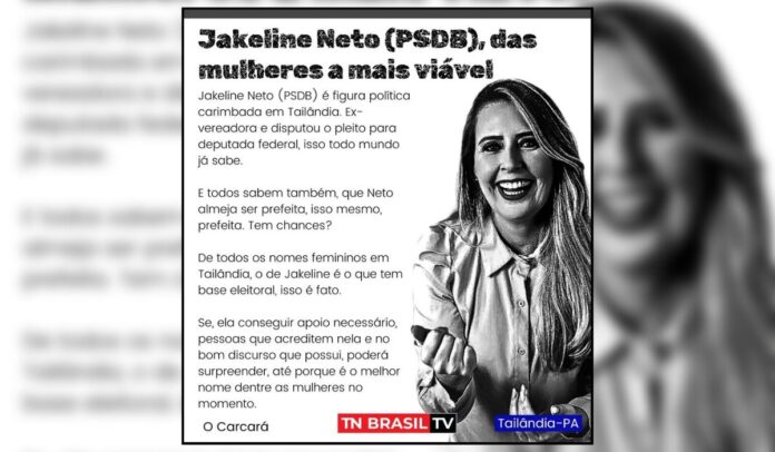 Jakeline Neto (PSDB), das mulheres a mais viável