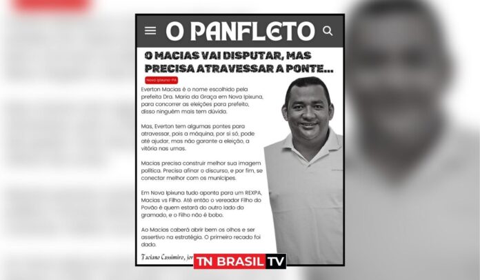 O Macias vai disputar, mas precisa atravessar a ponte...