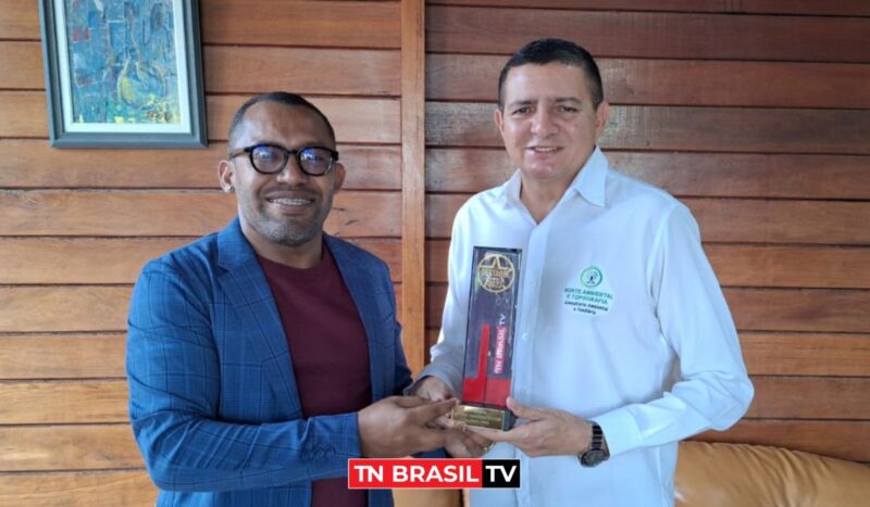 Empresário Antonio Gouvea, de Tailândia, recebe o Prêmio Destaque TN Brasil TV 2023