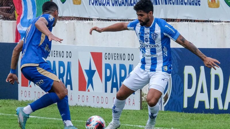 Paysandu vence o Cametá por 1x0 com gol de Nicolas e antecipa classificação