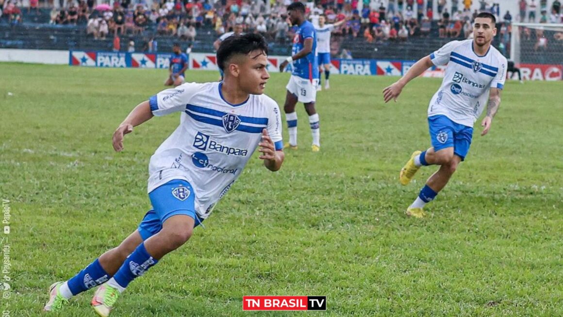Esli Garcia brilha e Paysandu atropela o Bragantino por 3 x 0