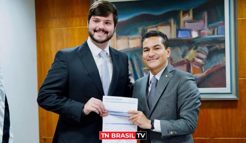 Deputado e pré-candidato a prefeito de Belém, Thiago Araújo ingressa no Republicanos