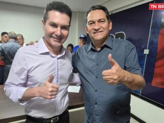 Deputado Torrinho Torres cumpre agenda com o ministro Jader Filho no município de Anapu