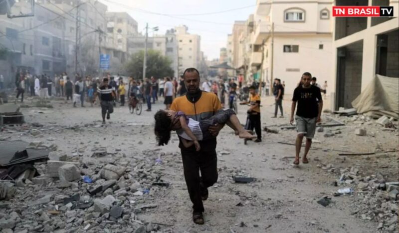 “AMPUTAM PERNA COM ARAME” diz deputado italiano em Gaza