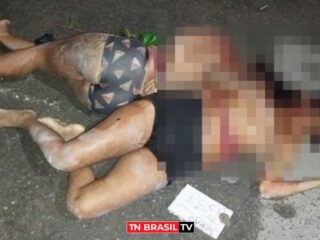 Imagens Fortes: Corpos de duas mulheres são jogados na rua com sinais de tortura